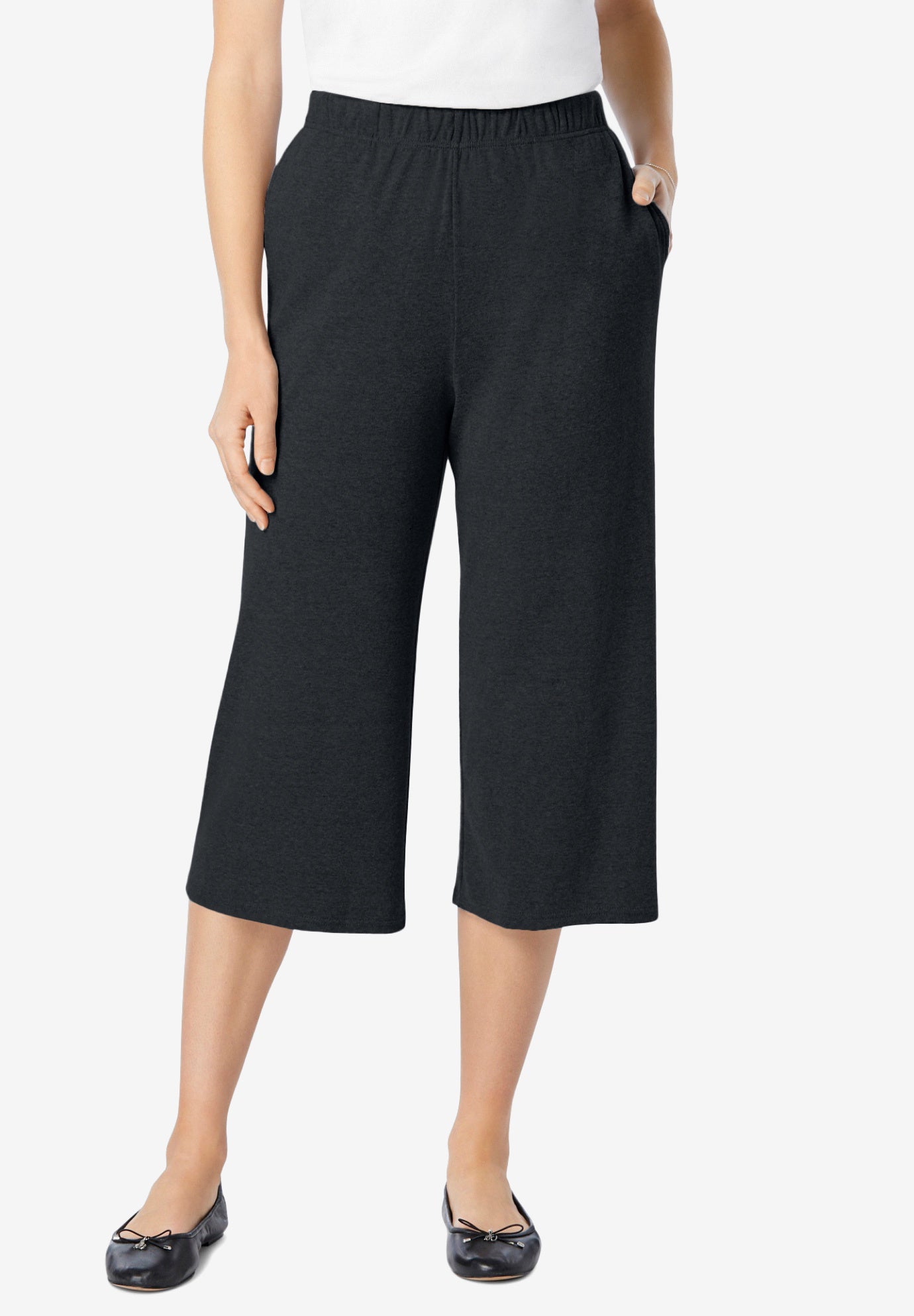 7-Day Knit Culotte image number 0