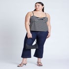 Striped Sweetheart Tank image number null