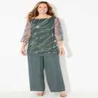 Sequin Chiffon Duet Blouse image number null