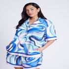 Printed Relaxed Top image number null