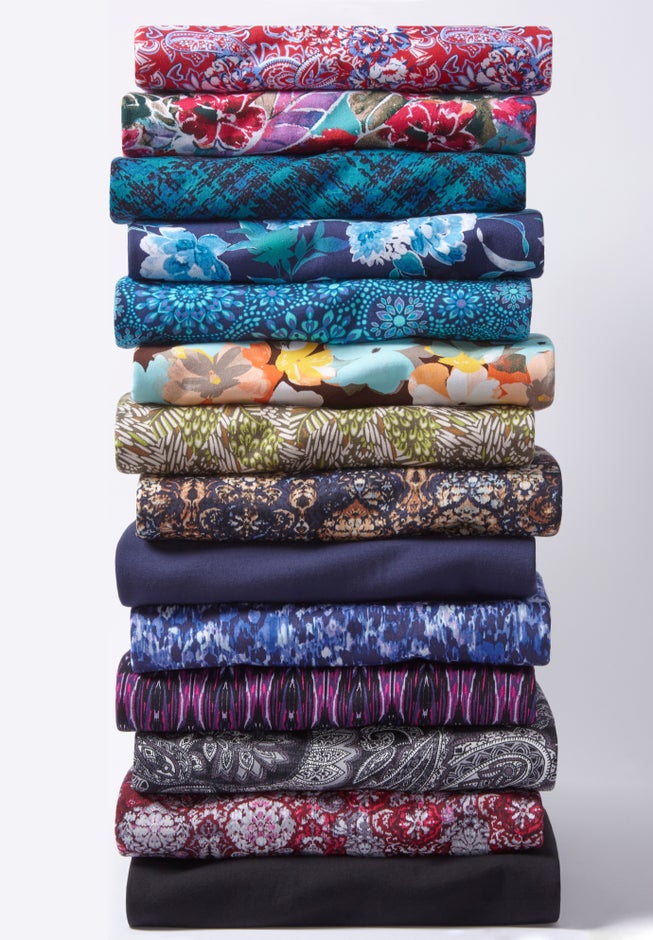 Suprema® 3/4 Sleeve V-Neck Tee image number 4