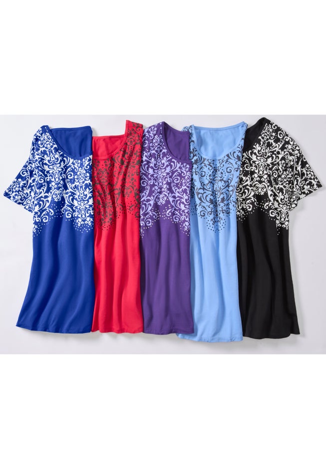 Dolman Sleeve Printed Tunic image number 2