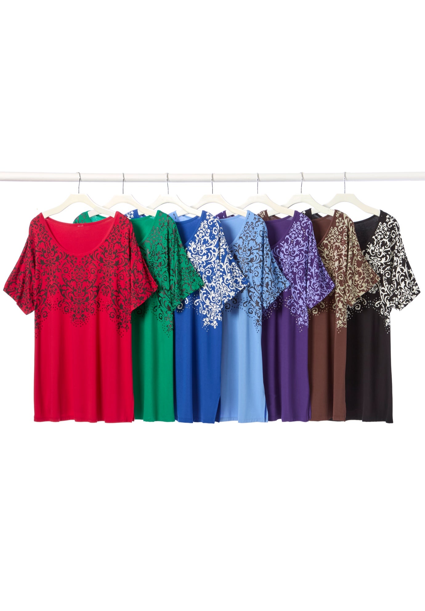 Dolman Sleeve Printed Tunic image number 1