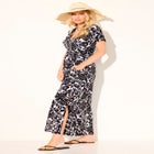 Pack & Go Wrinkle-Resistant Maxi Cover Up Dress image number null