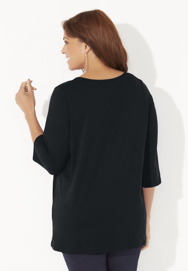 Suprema&reg; Studio Double-Ring Tee image number 1