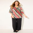 Bejeweled Pleated Blouse image number 0