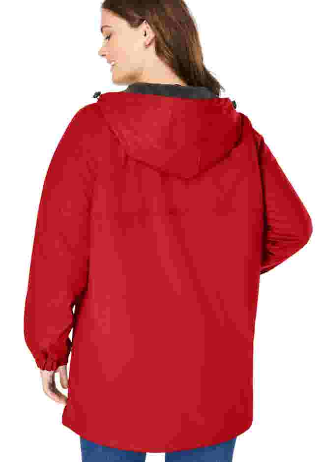 Hooded Slicker Raincoat image number 1