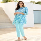 Handkerchief Hem Sequin Tunic image number null