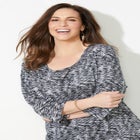 Active Slub Scoopneck Tee image number null