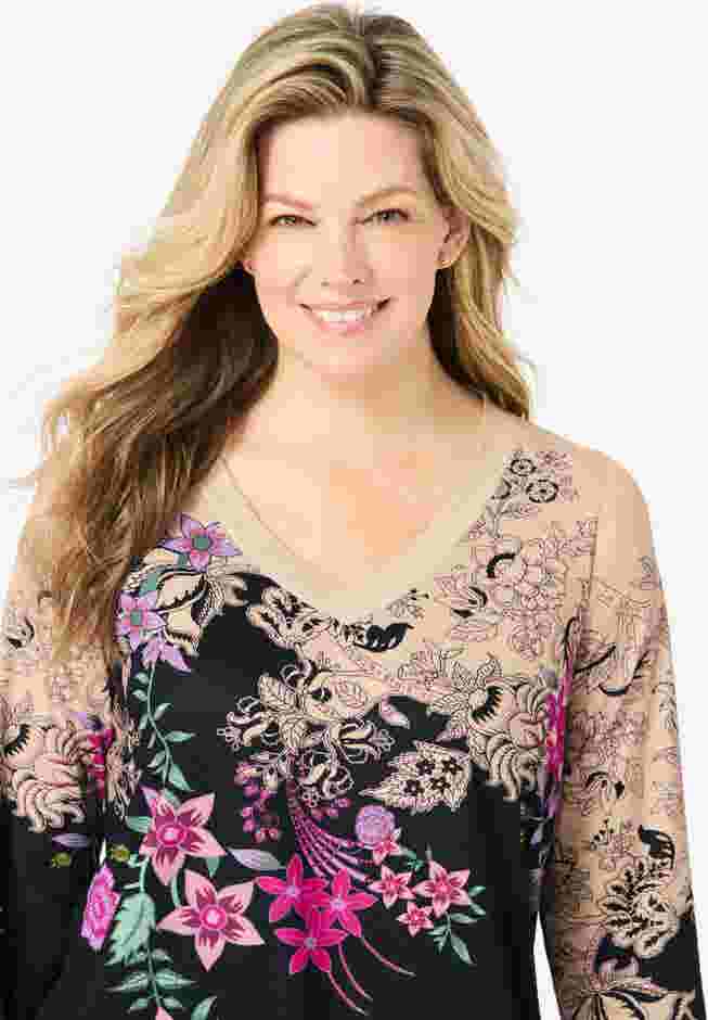 Watercolor Tunic image number 4