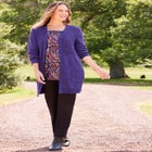 Marled Sweater Cardigan image number null