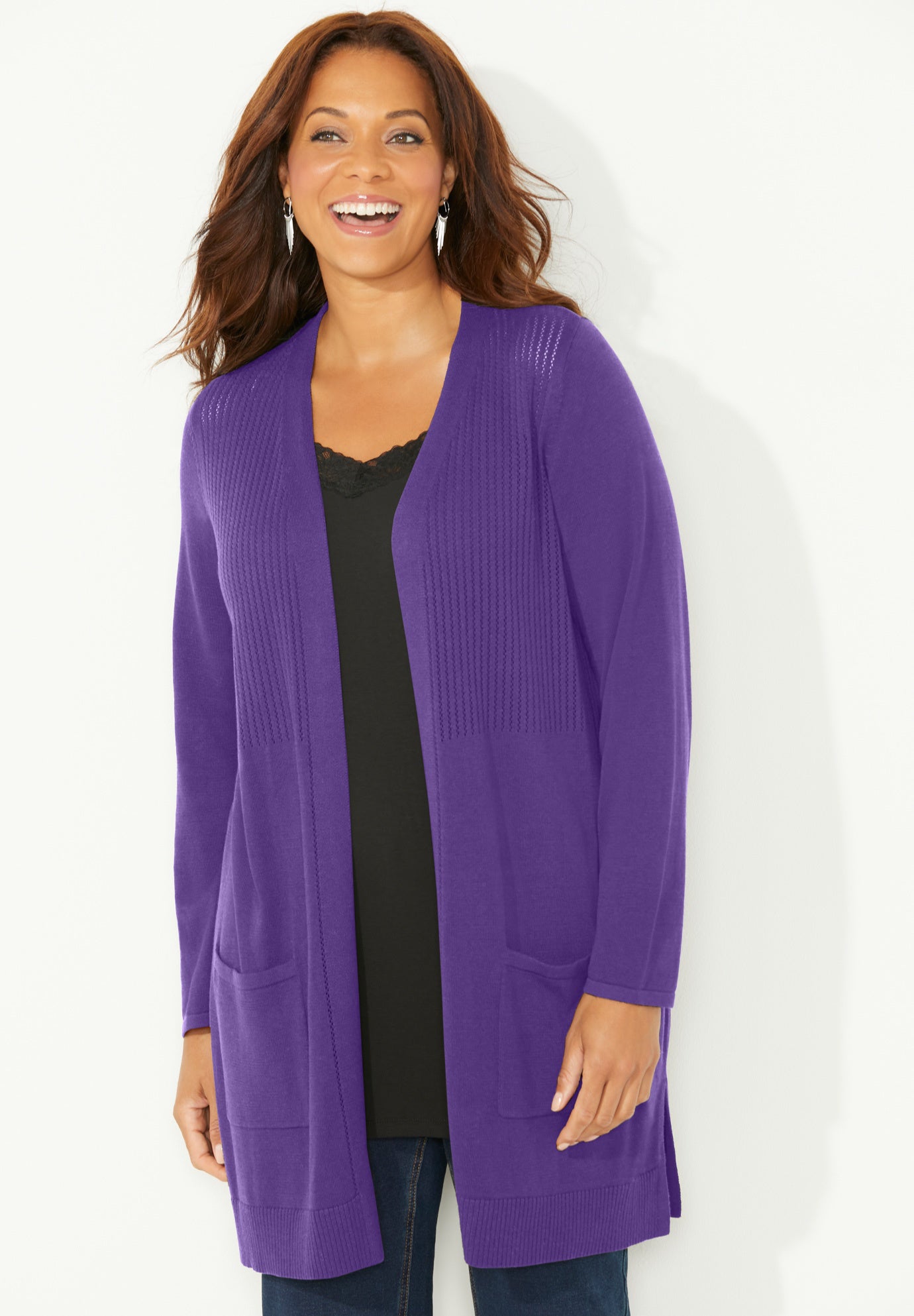 Marled Sweater Cardigan image number 0