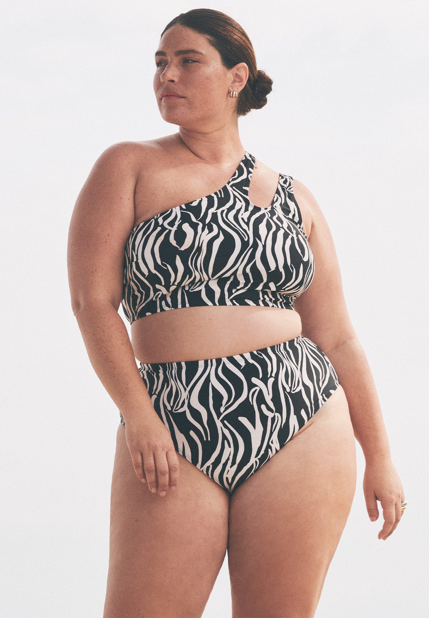 Printed Bikini Bottom image number 3