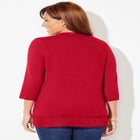 Mixed Media Cardigan image number null