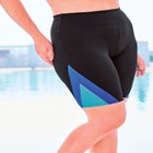 Colorblock Swim Shorts with Sun Protection image number null