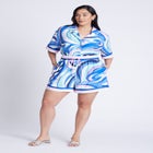 Printed Short With Border image number null