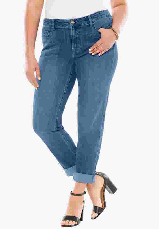 Classic Stretch Boyfriend Jean image number 0