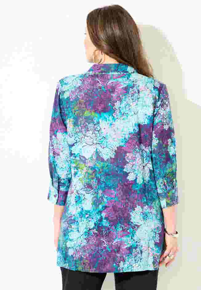 Print Buttonfront Shirt image number 1