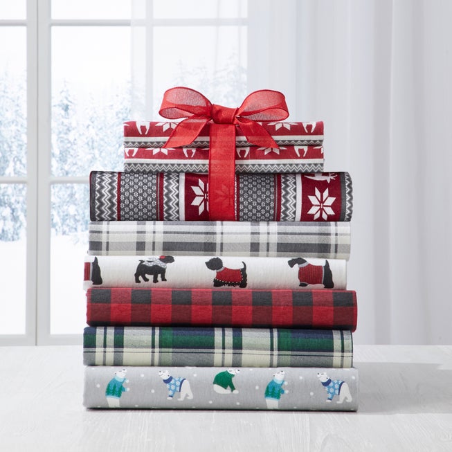 Flannel Printed Sheet Set image number 1