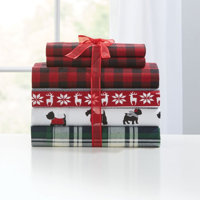 Flannel Printed Sheet Set image number 2