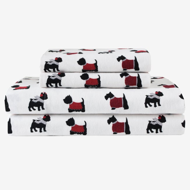 Flannel Printed Sheet Set image number 0
