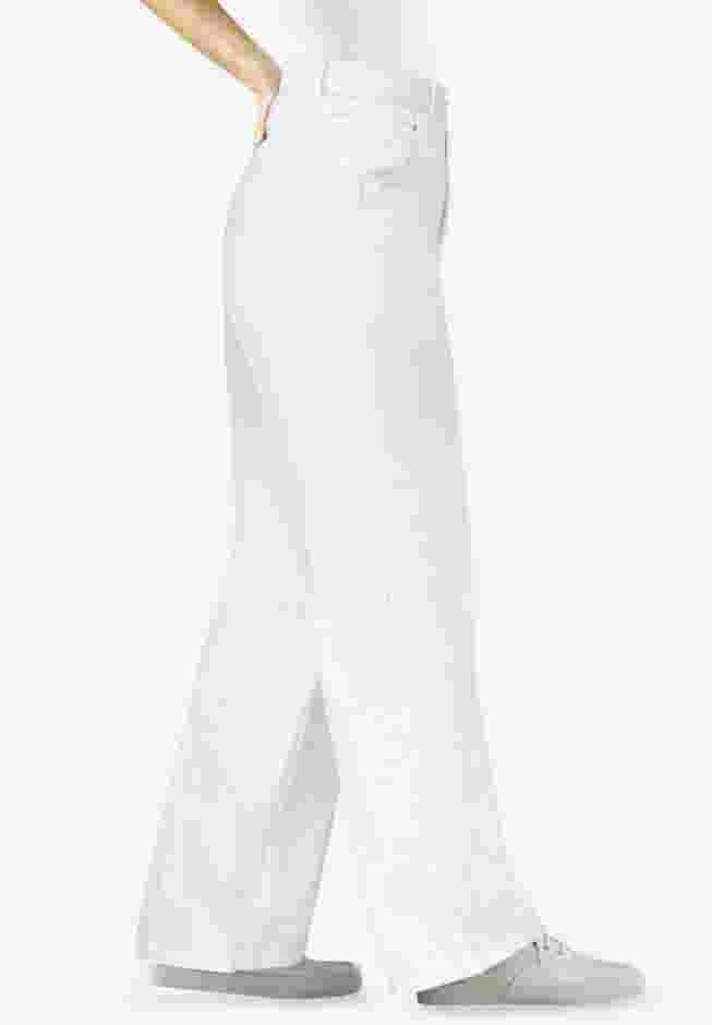 Back-Elastic All-Cotton Denim Carpenter Jeans image number 2