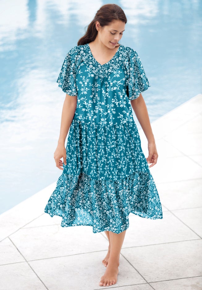 Tiered Print Lounger image number 4