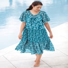 Tiered Print Lounger image number null