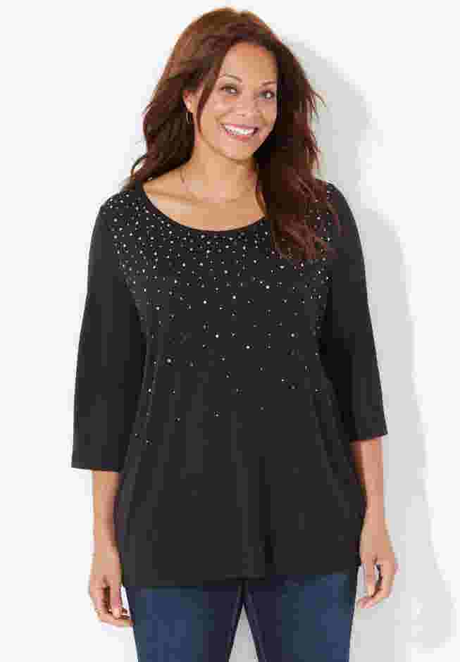 Raindrops Shimmer Tee image number 0