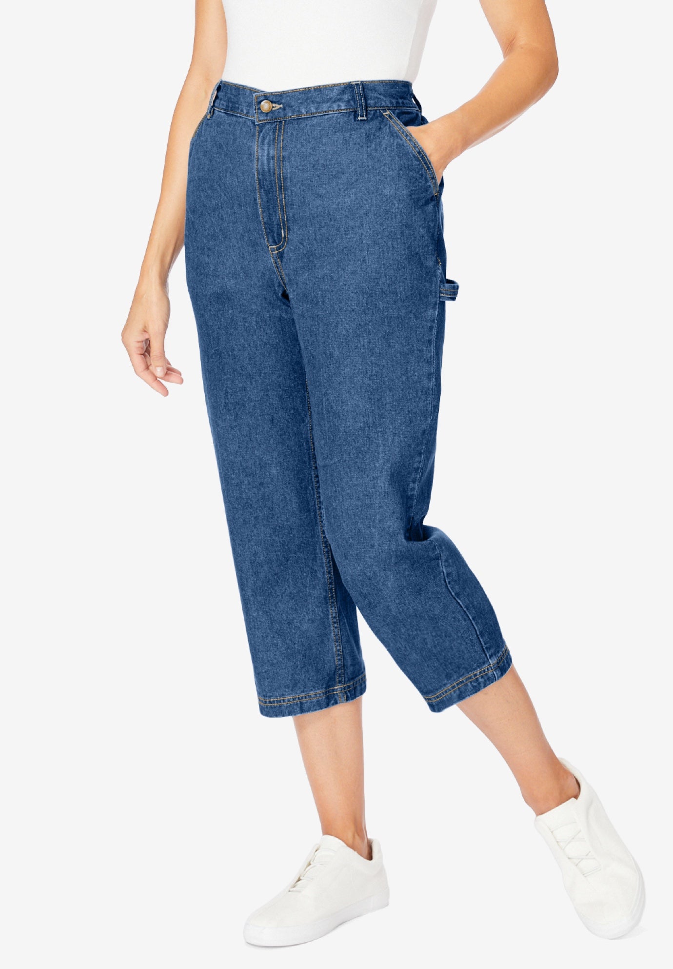 Carpenter Denim Capri image number 0