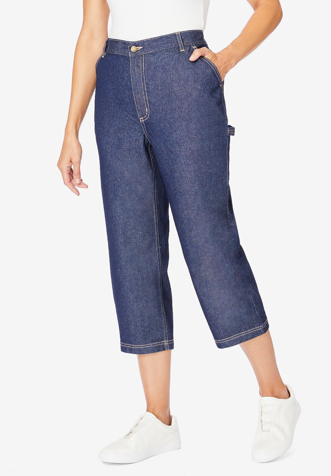 Carpenter Denim Capri image number 0