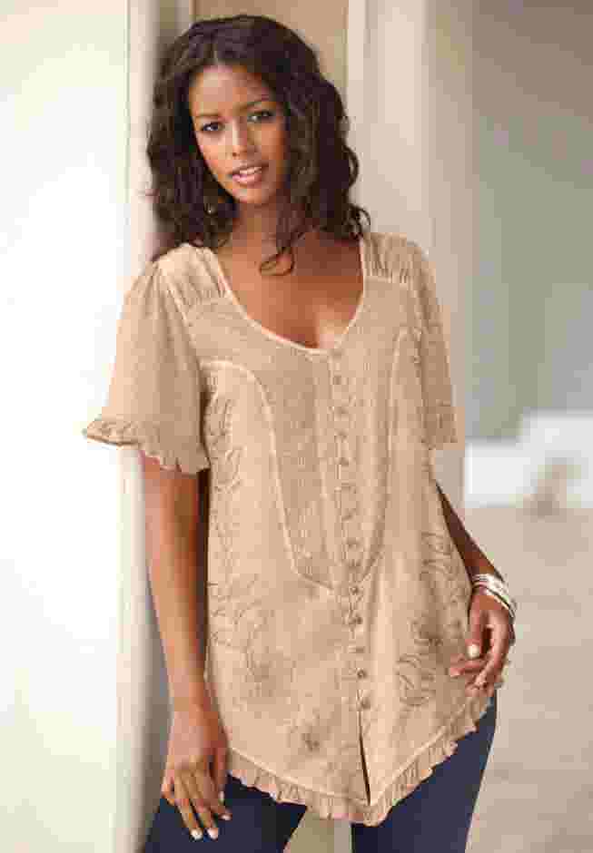 Acid Wash Tunic image number 3