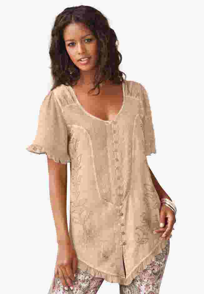 Acid Wash Tunic image number 0
