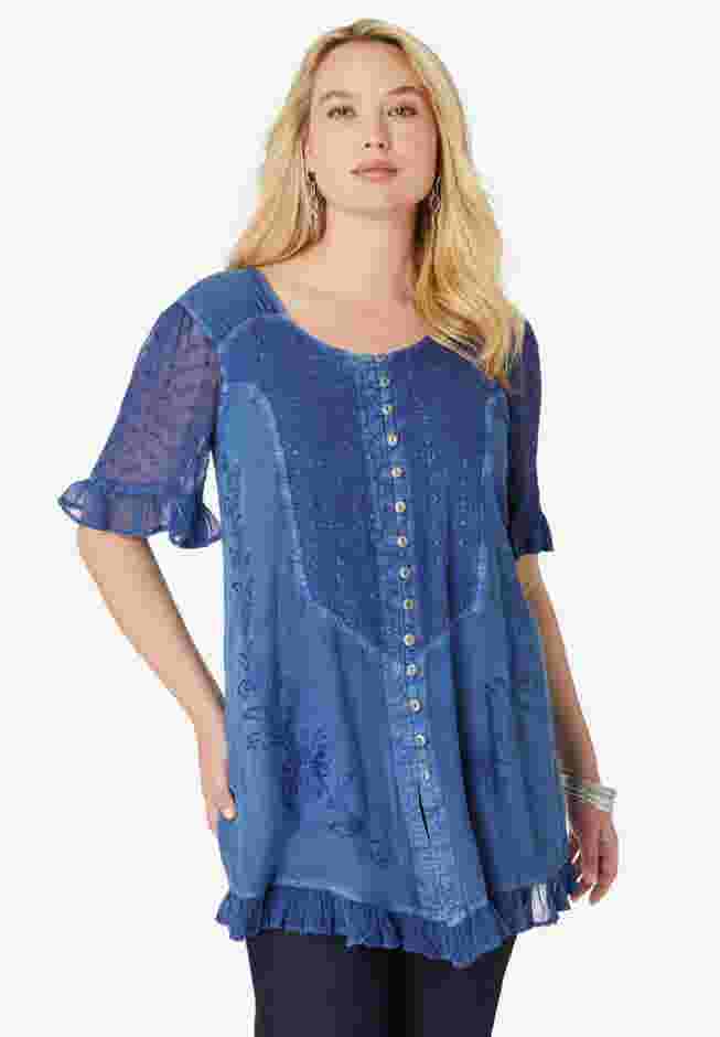 Acid Wash Tunic image number 0