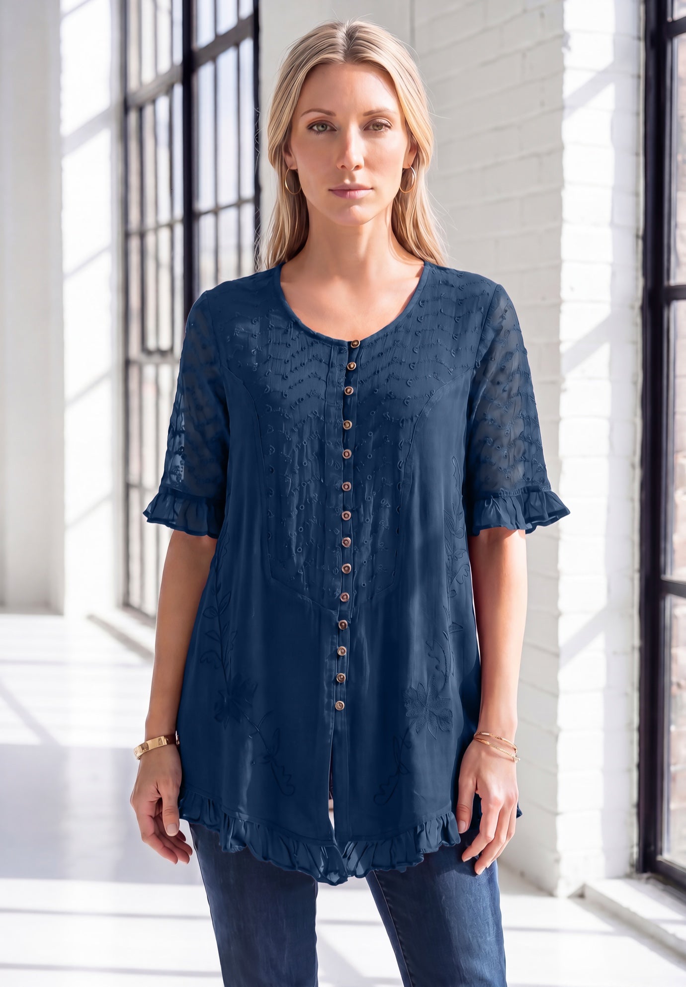 Acid Wash Tunic image number 0