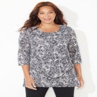 Poetry Tiered Tee image number null