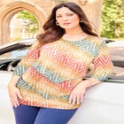 Poetry Tiered Tee image number null