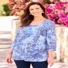 Poetry Tiered Tee image number null