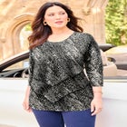 Poetry Tiered Tee image number null