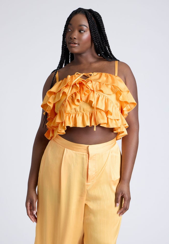 Ruffle Layered Top image number 0