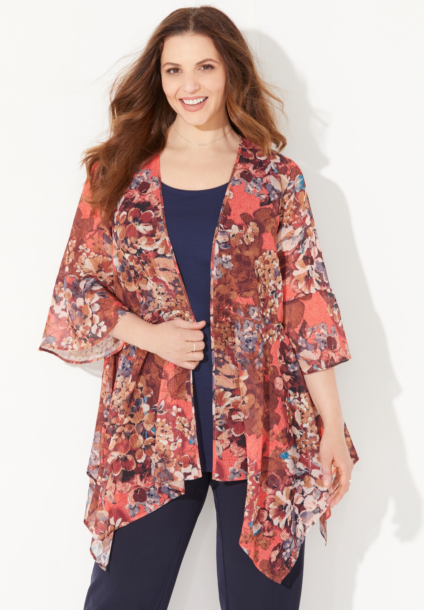 Seasonless Cascade Kimono image number 0