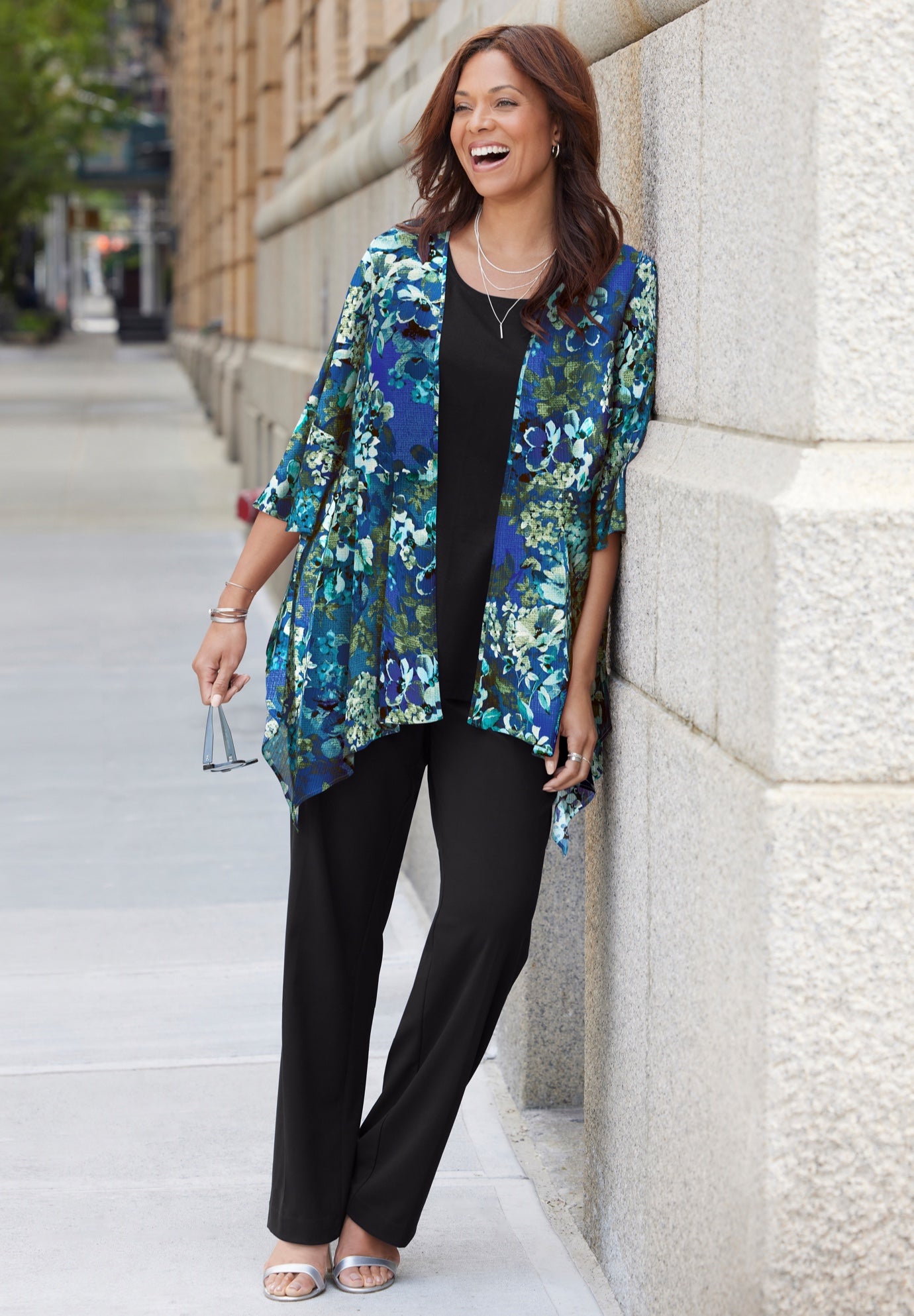 Seasonless Cascade Kimono image number 0