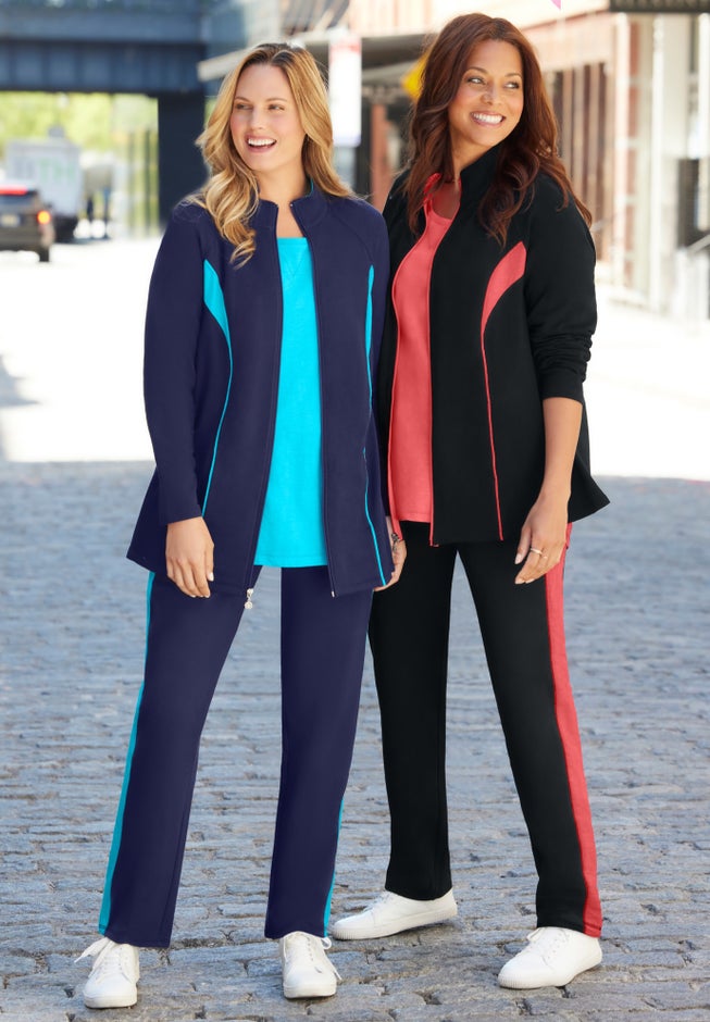 Glam French Terry Active Jacket image number 4