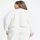 Grommet Detail Denim Jacket image number null