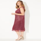 Shimmer Crinkle Duet Dress image number null