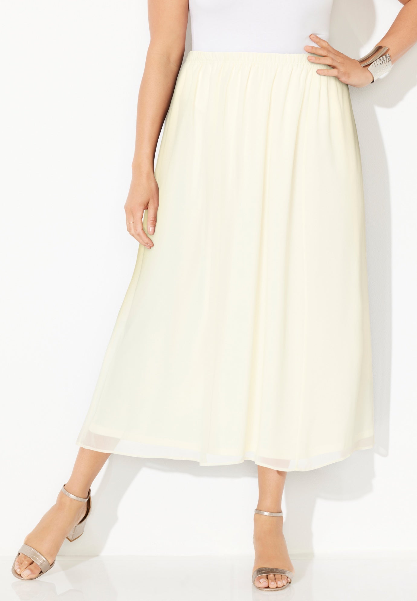 Flowy Chiffon Skirt image number 0
