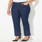 Right Fit&reg; Rhinestone Jean image number null