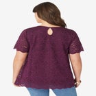 Allover Lace Swing Tee image number null