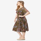 Short Crinkle Dress image number null