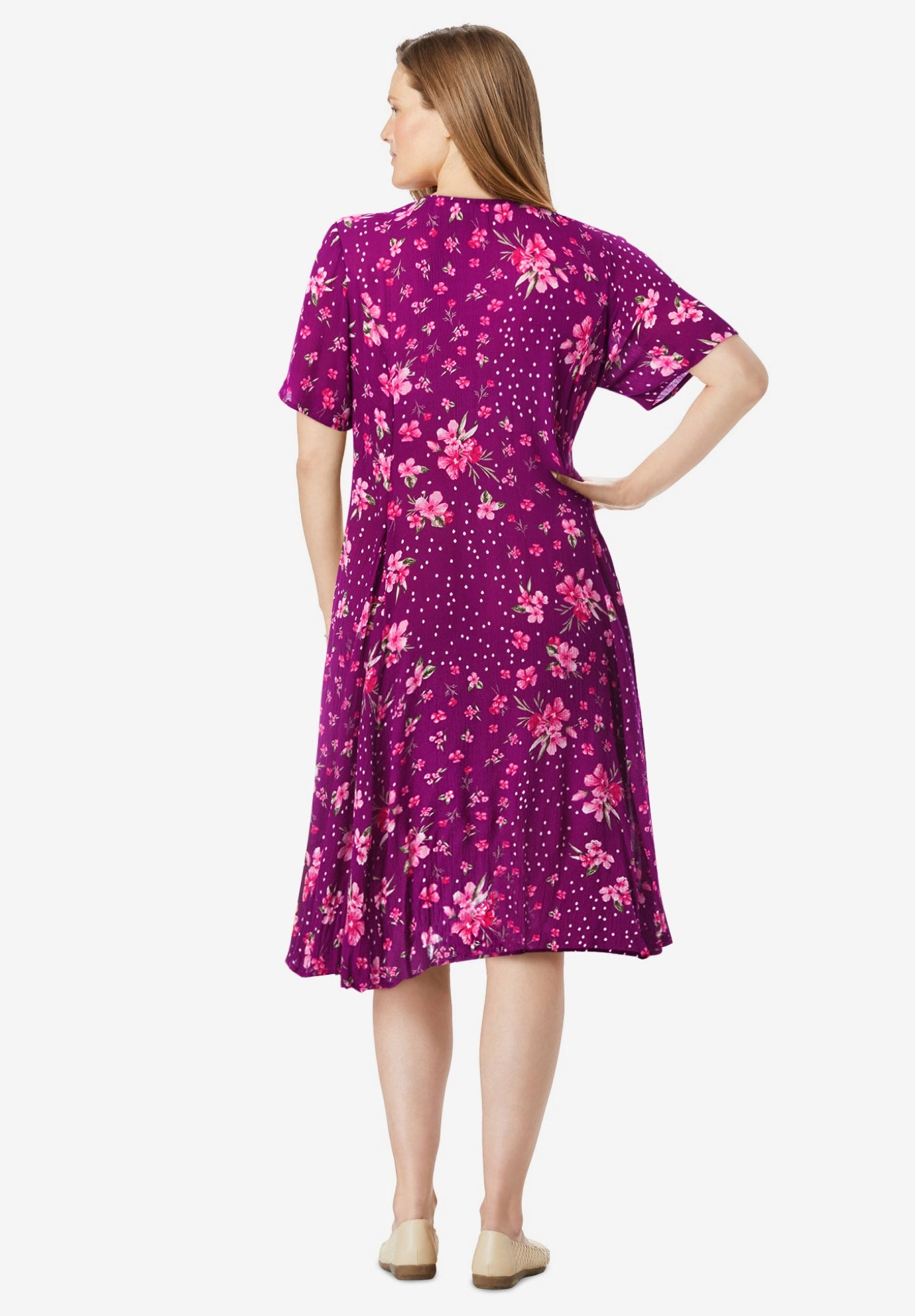 Short Crinkle Dress image number 1